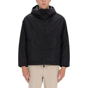 PREMIATA Men's Hooded Lightweight Jacket Men BLACK Outerwear